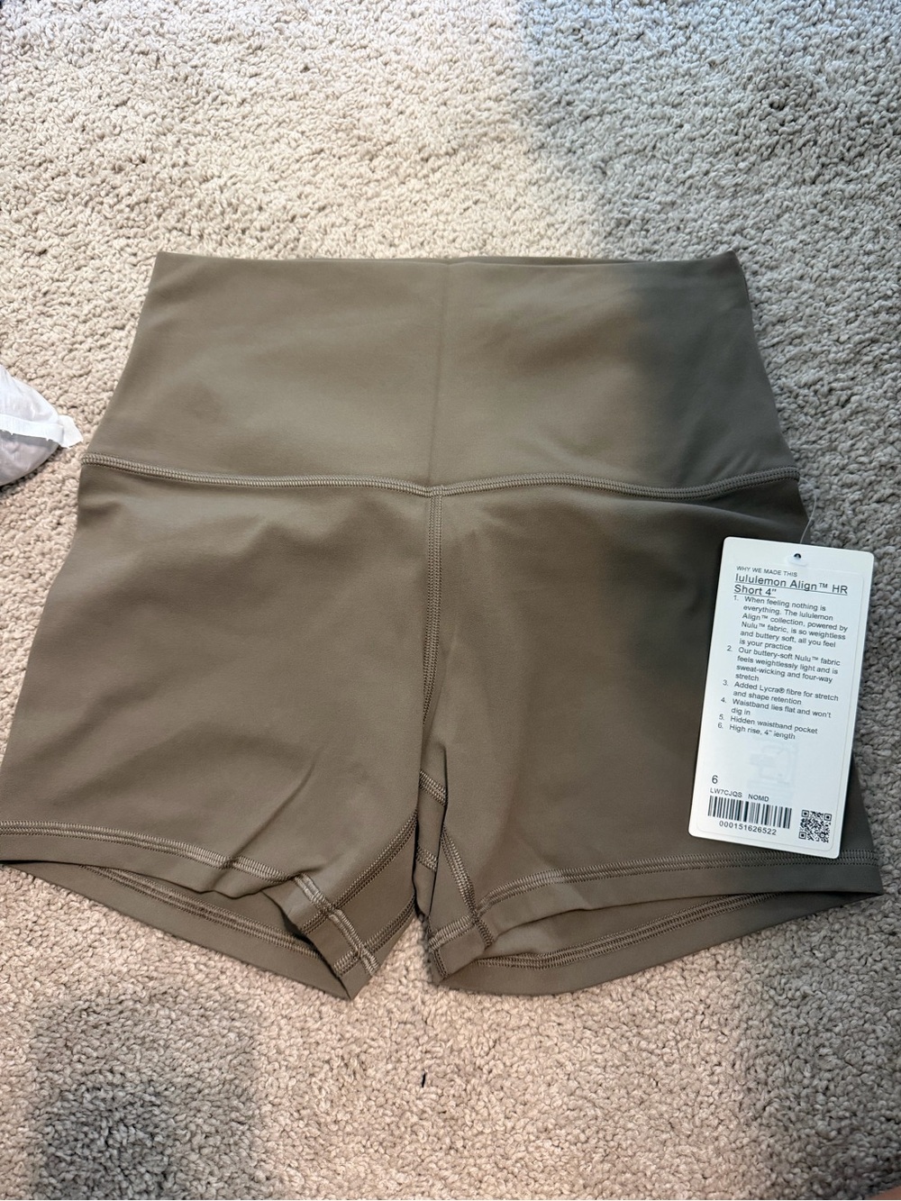 lululemon athletica 4 inch align shorts HR